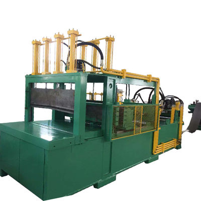 qualità  Transformer Corrugated Fin Forming Machine Automatic One Decoiler Feeding Sheet fabbrica