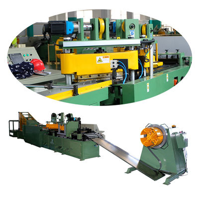Automatic 400mm Width Strip Cut To Length Line Silicon Steel Cutting Machine 12.5kw