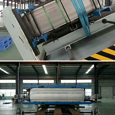 Il centro industriale del trasformatore che impila inclinazione della Tabella 90 gradi
