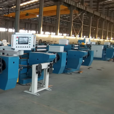 Avvolgitore automatico programmabile per bobine di lamina in rame