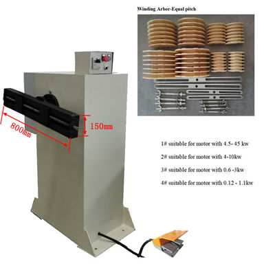 Bobinatrice per bobine di filo motore semiautomatica elettrica