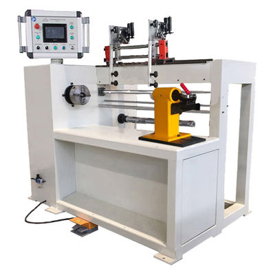 Macchina di avvolgimento automatico delle bobine con servomotore azionato da due guide di filo