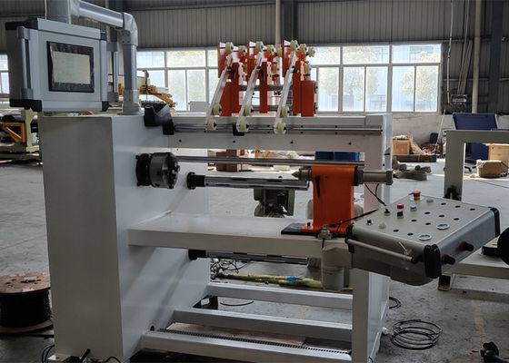 Attrezzatura per avvolgimento a tre bobine macchina automatica per avvolgere bobine
