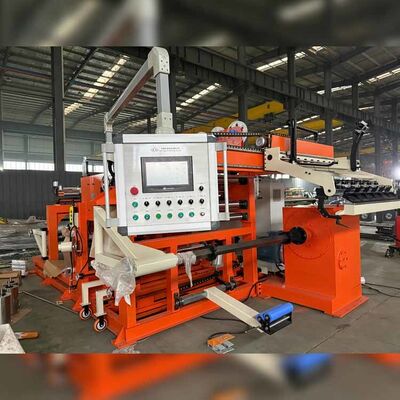 PLC Control Automatic Copper Foil Winding Machine con due decollatori e 16 giri al minuto