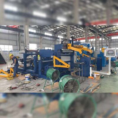 Transformer Foil Winding Machine con motore di avvolgimento da 15 kW, diametro del decollatore da 480-520 mm e colore opzionale della macchina