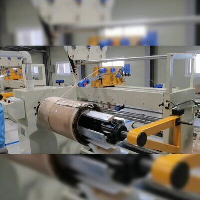 Macchina avvolgitrice per trasformatori con motore avvolgitore da 5,5KW, altezza albero 900mm e larghezza di avvolgimento 1000mm