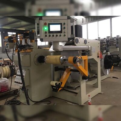 Macchina avvolgitrice per fogli di trasformatore da 35 giri/min con diametro svolgitore da 480-520 mm e velocità saldatore da 0,8 m/min per avvolgimento di bobine di precisione