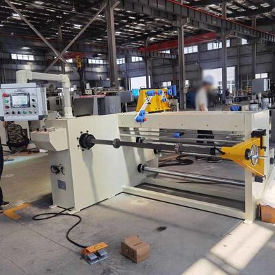 Macchina automatica per avvolgimento bobine con 12 mesi di garanzia, lunghezza mandrino 1550mm e contropunta a supporto triangolare per avvolgimento di precisione