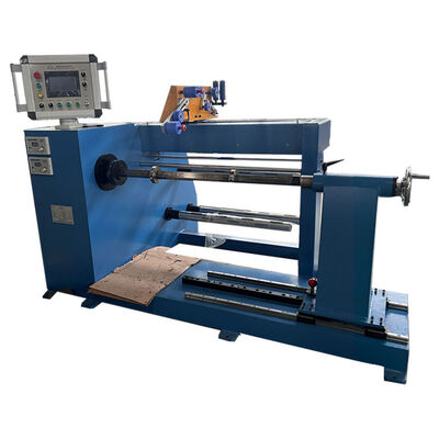 800 mm larghezza di avvolgimento macchina di avvolgimento automatico di bobine per filo di rame e alluminio (piatto/rotondo)