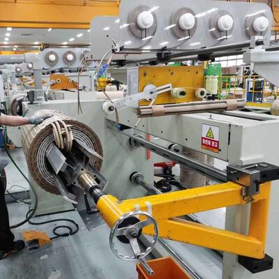 Macchina di avvolgimento automatico a bobina da 1000 mm per lavori pesanti con tracciamento di precisione