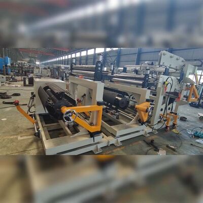 Avvolgitrice per fogli di trasformatore con potenza di avvolgimento di 22 kW, modalità di saldatura TIG e due svolgitori per una produzione efficiente