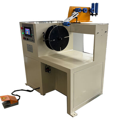 Macchina di avvolgimento automatico della bobina del trasformatore con potenza di 2,2 kW, velocità di avvolgimento di 400 giri al minuto e funzione di sicurezza di arresto di emergenza