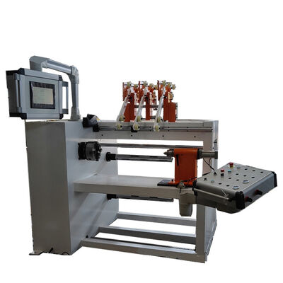 3 guide di filo trasformatore bobina avvolgente macchina con 4 mascelle Chuck e 400 mm di larghezza trasversale