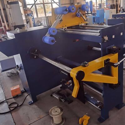 Macchina di avvolgimento automatico di bobine con larghezza massima di avvolgimento di 600 mm, servomotore da 0,75 kW e diametro di filo da 0,3-5,0 mm