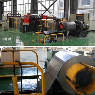 Macchina da taglio automatica per acciaio al silicio con velocità di 120 m/min, precisione di ±0,10 mm e 6 set di frese