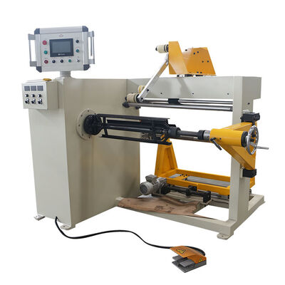 Macchina avvolgitrice automatica per bobine con larghezza di avvolgimento di 800 mm e controllo PLC per filo di rame e alluminio