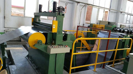 Bobina d'acciaio del silicio che fende linea facile automatico della macchina di taglio del centro azionato