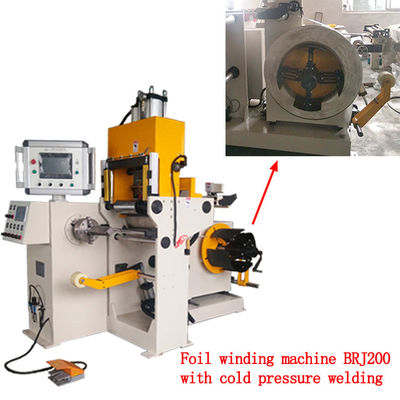 Taglio manuale della saldatura a freddo della bobinatrice automatica della stagnola
